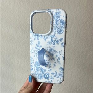 Loopy Case iPhone 14 Pro- Blue Toile